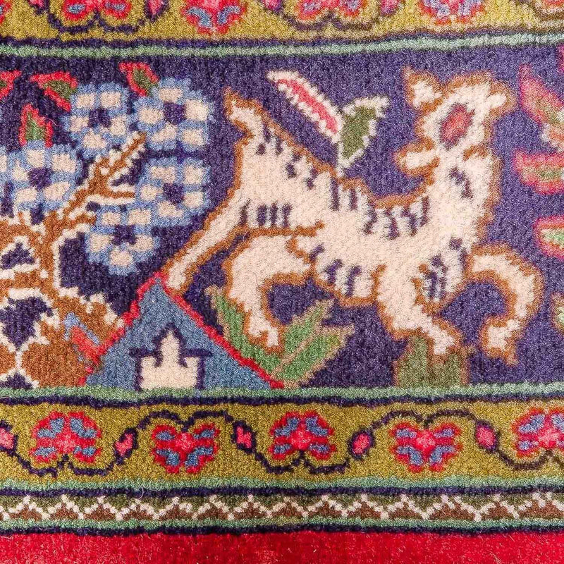 Persisk teppe - Ghom - 200 x 140 cm - rød
