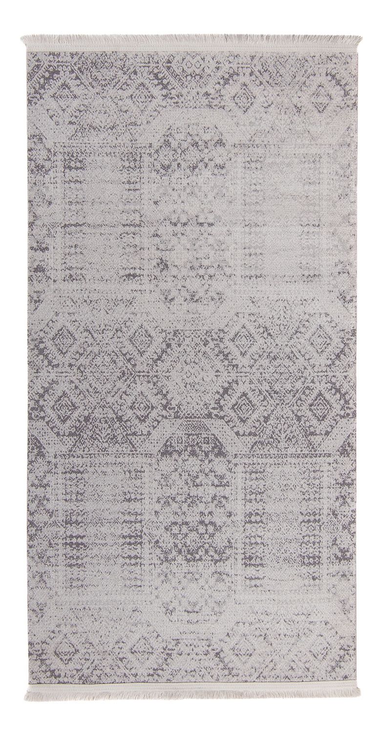 Moderne teppe - 150 x 76 cm - sølv