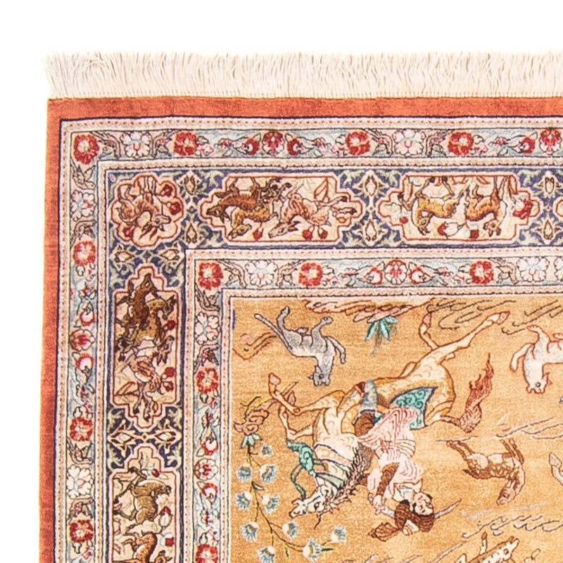 Qom silke Teppe 156x100cm - Persisk teppe