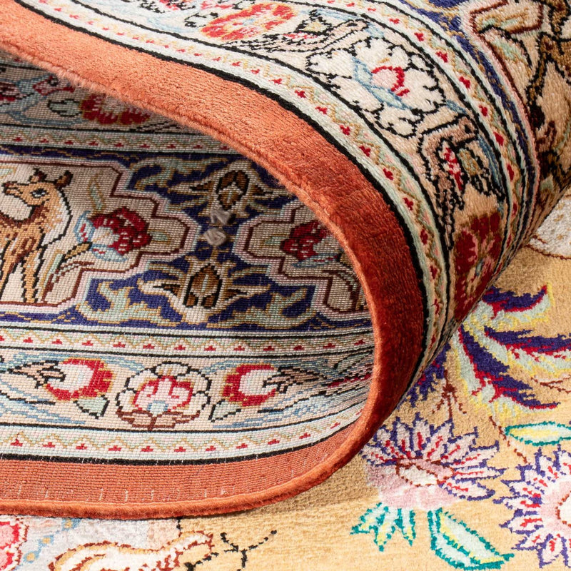 Qom silke Teppe 156x100cm - Persisk teppe