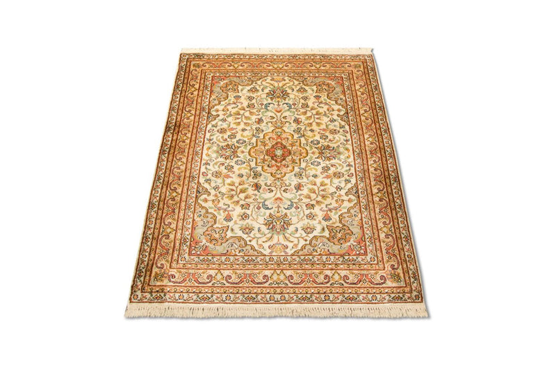 Kashmir silke Teppe 123x79cm - Orientalsk teppe