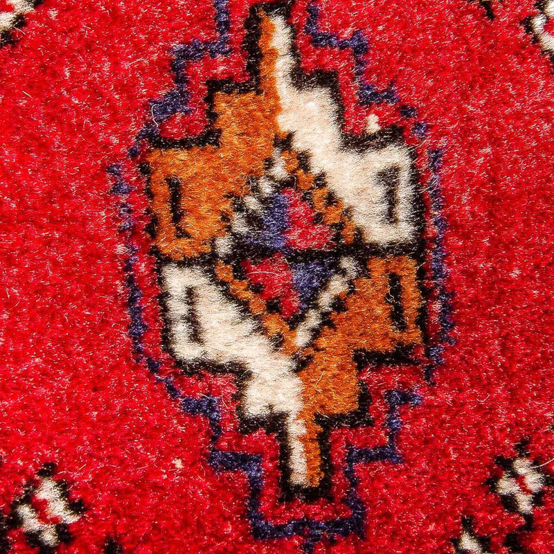 Turkaman teppe - 140 x 70 cm - rød