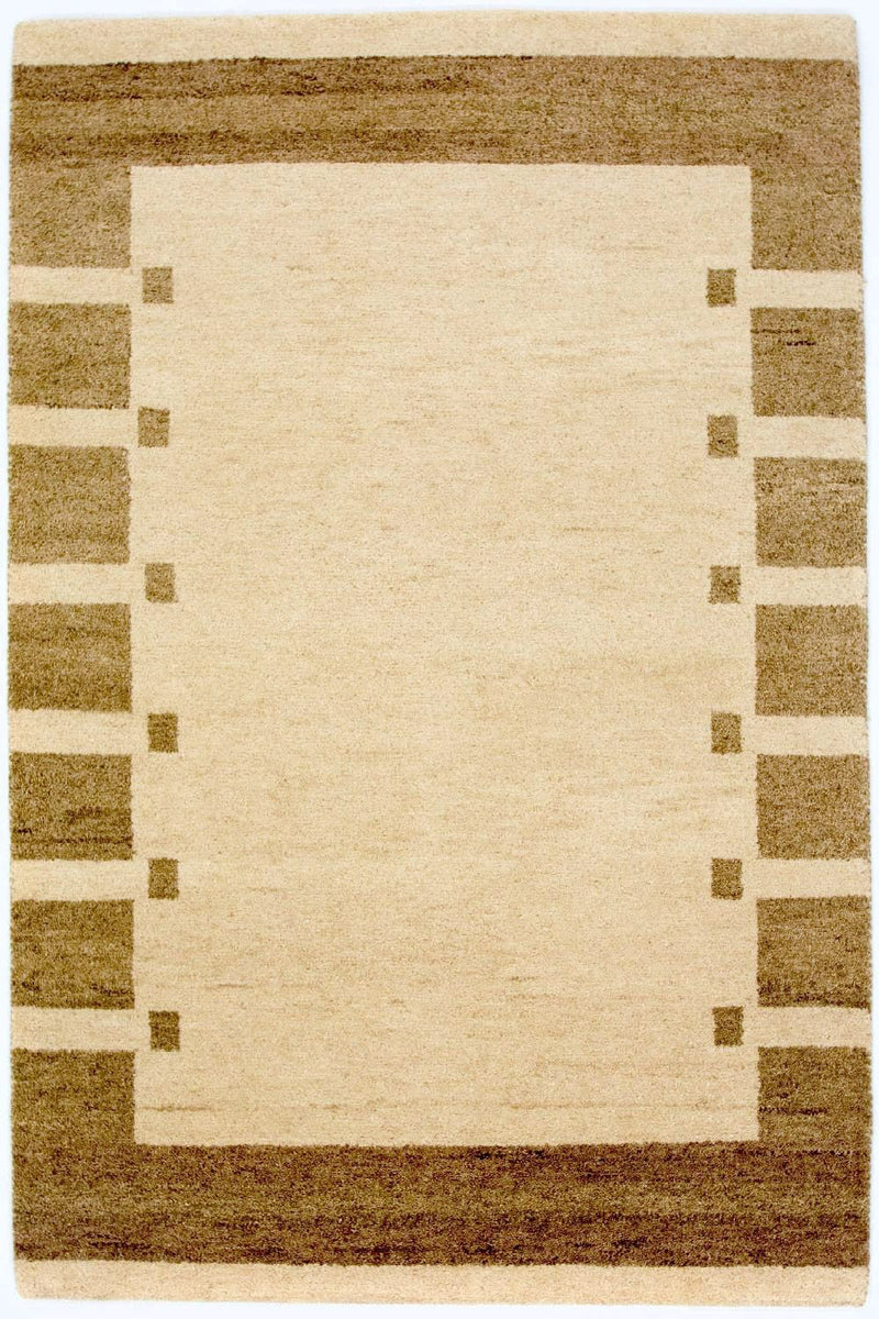 Gabbeh teppe - Indus - 185 x 122 cm - beige