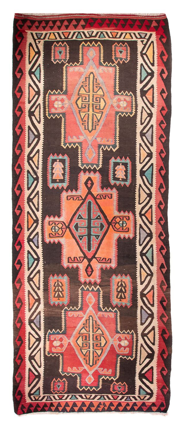 Antikk kilim Teppe 435x158cm