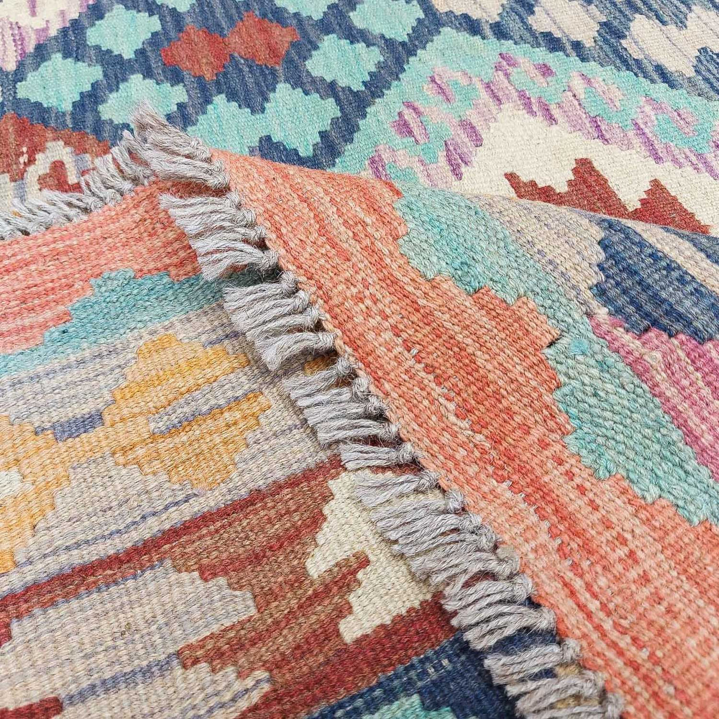 Kilim Maimana Teppe 295x203cm - Ullteppe
