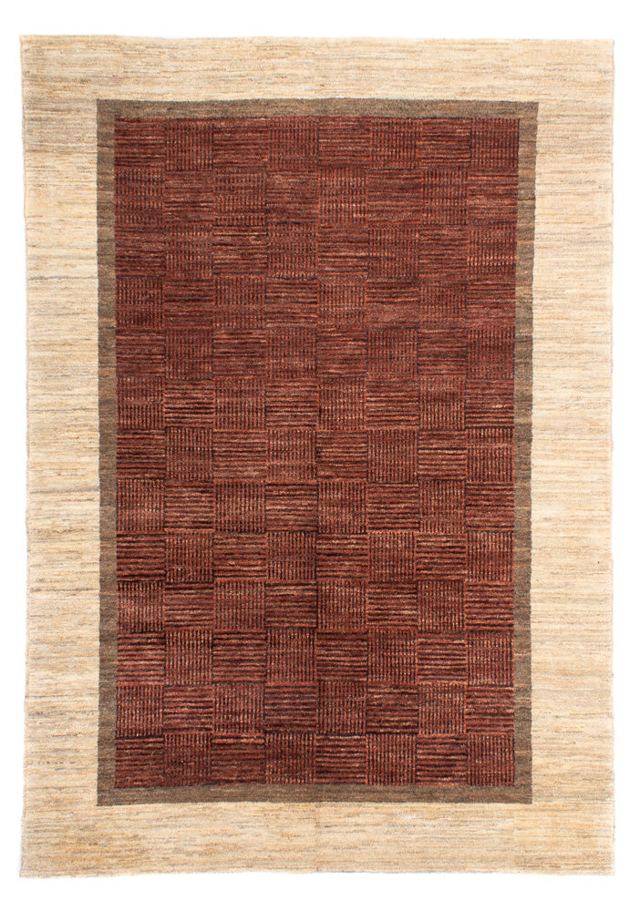 Ziegler Teppe - Moderne - 227 x 164 cm - brun
