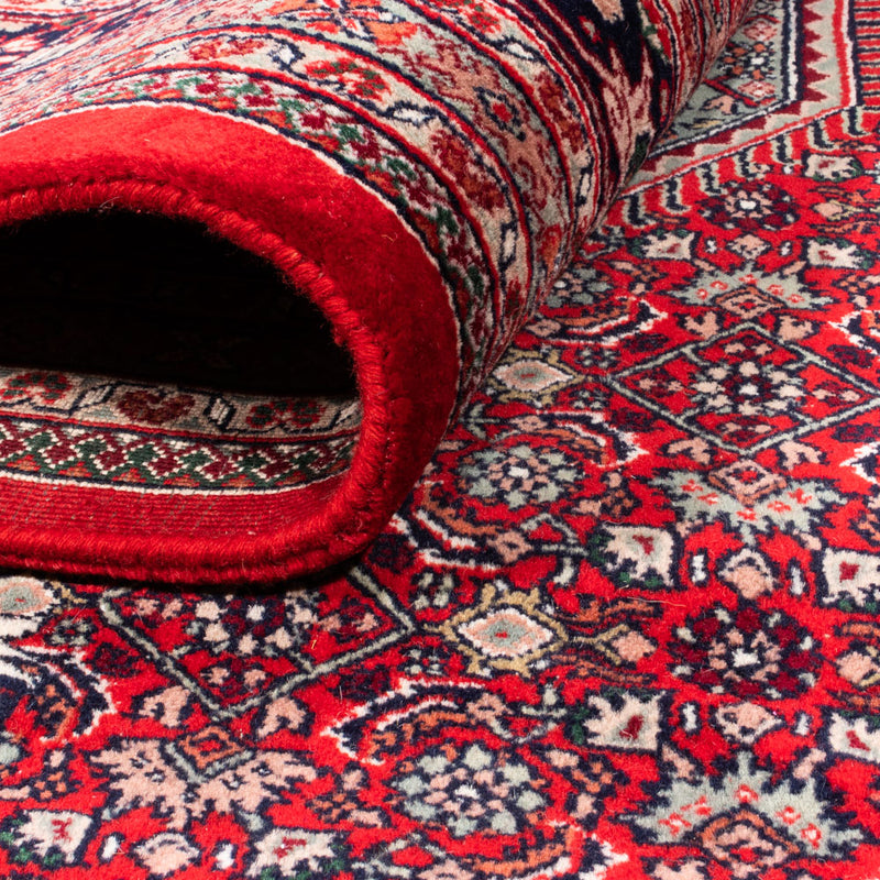 Indo Bidjar Teppe 252x348cm - Orientalsk teppe - rød