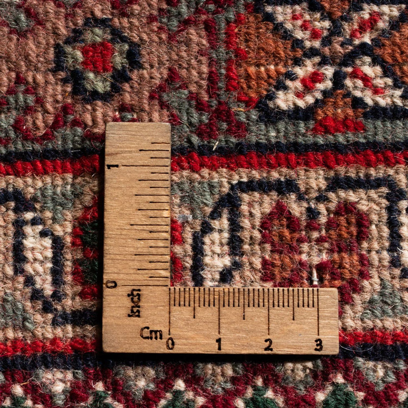 Indo Bidjar Teppe 252x348cm - Orientalsk teppe - rød