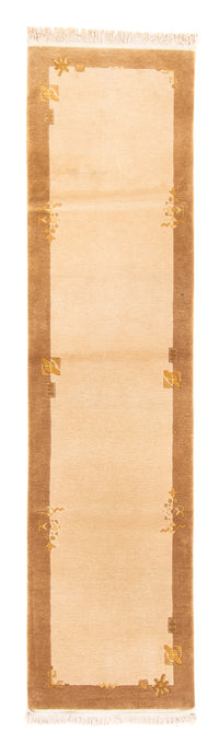 Løper Nepal teppe - 263 x 70 cm - beige – product image