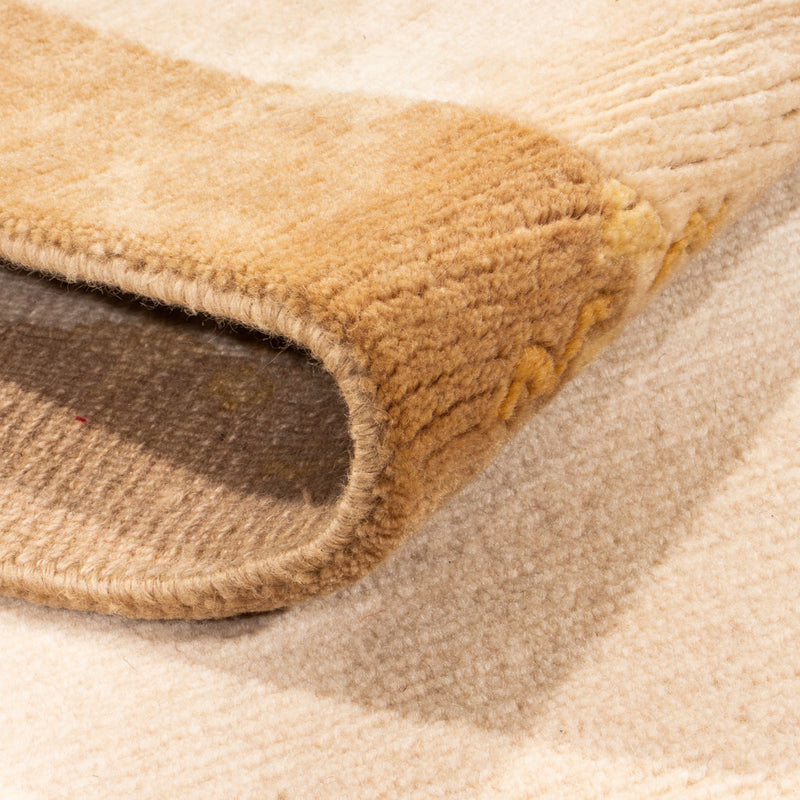 Løper Nepal teppe - 263 x 70 cm - beige