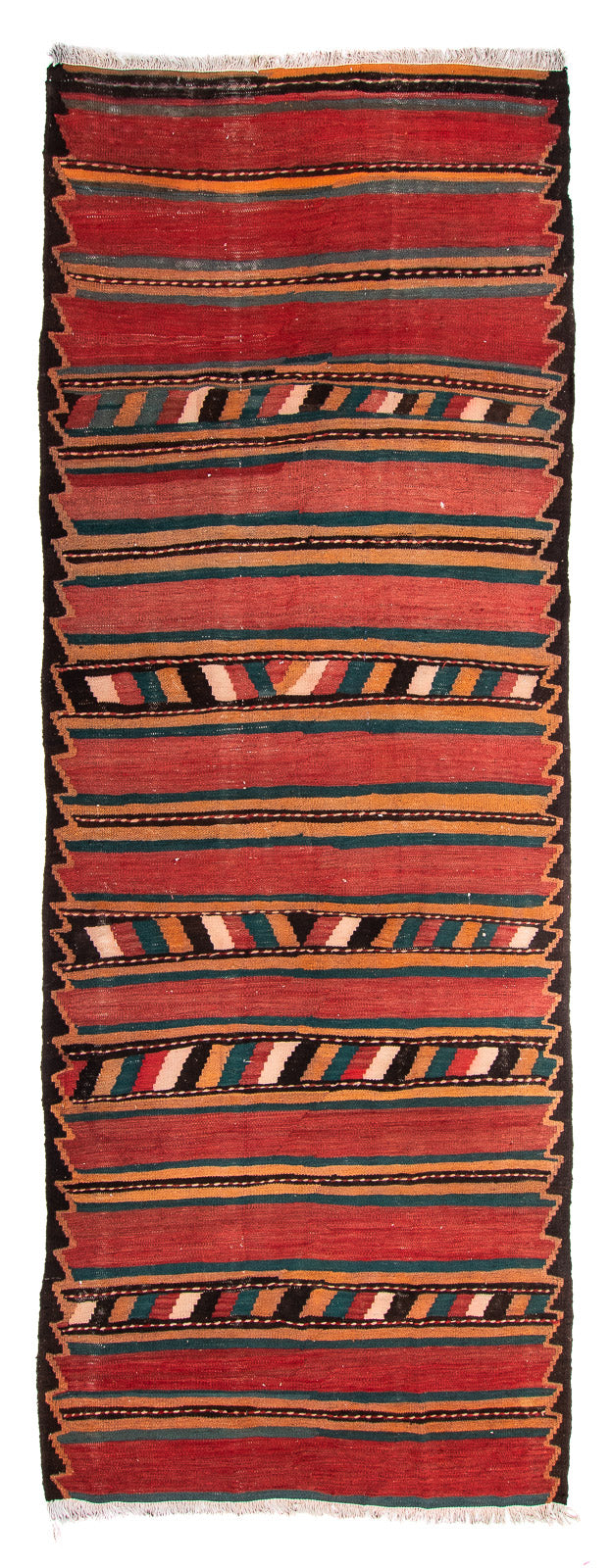 Antikk kilim Teppe 375x145cm