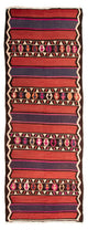Antikk kilim Teppe 380x140cm