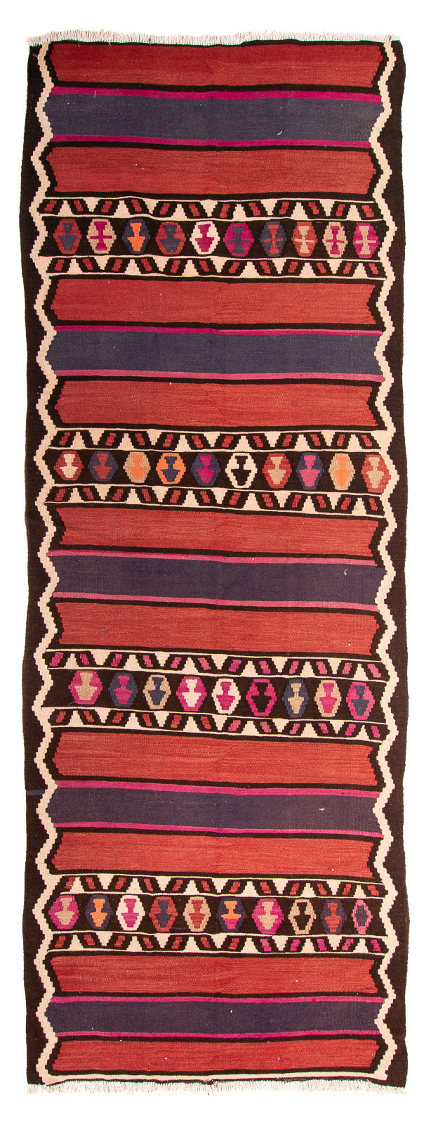 Antikk kilim Teppe 380x140cm