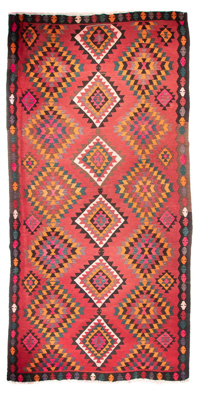 Antikk kilim Teppe 210x430cm