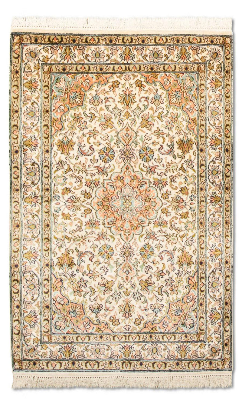 Kashmir silke Teppe 95x62cm - Orientalsk teppe