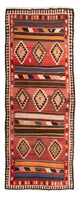Antikk kilim Teppe 170x390cm