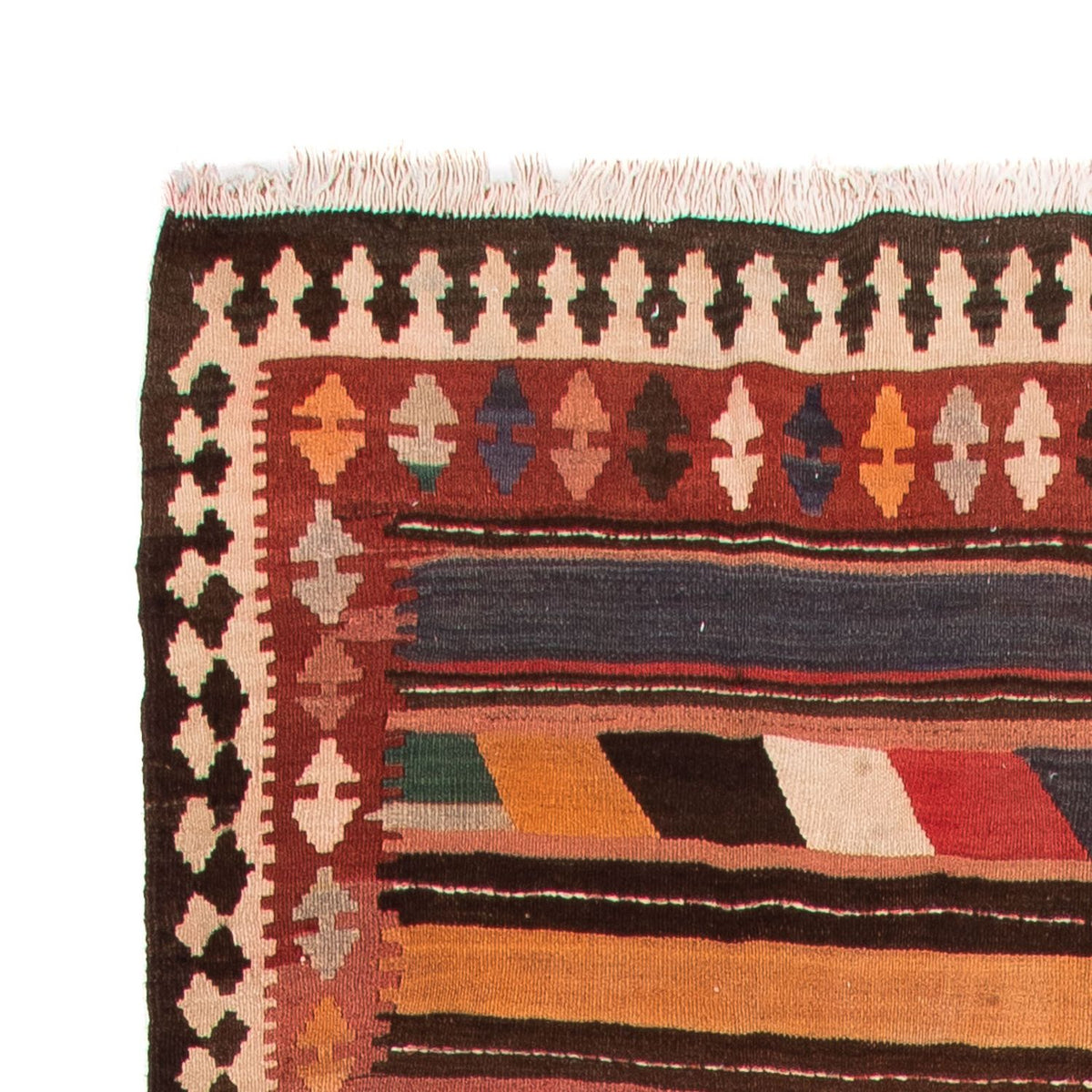 Antikk kilim Teppe 170x390cm
