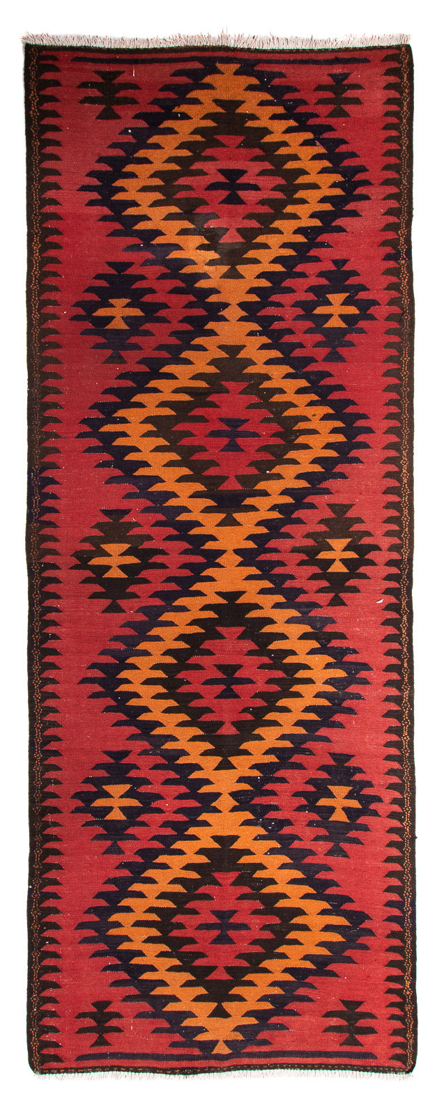 Antikk kilim Teppe 395x150cm