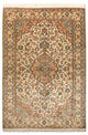 Silketeppe - Kashmir silke - 148 x 93 cm - beige