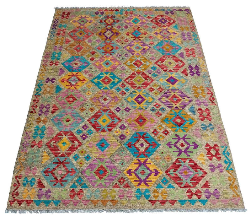 Kilim Maimana Teppe 294x199cm - Ullteppe
