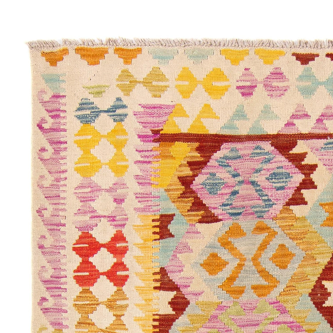 Kilim Maimana Teppe 203x148cm - Ullteppe