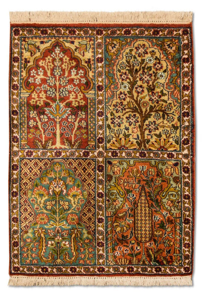 Kashmir silke Teppe 65x91cm - Orientalsk teppe