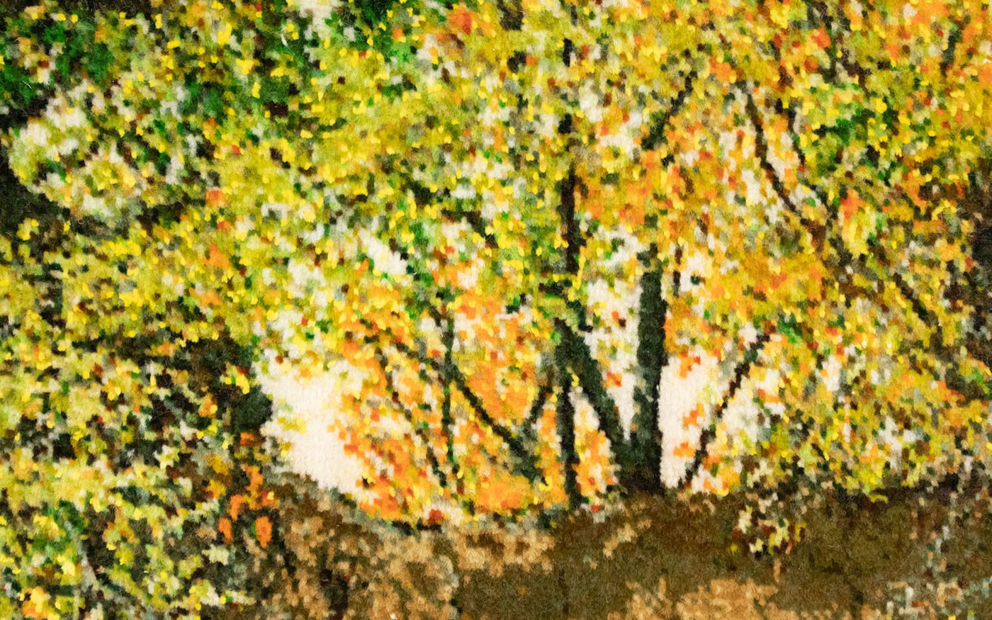 Bilde teppe - 98 x 77 cm - flerfarget
