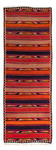 Antikk kilim Teppe 125x340cm