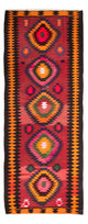 Antikk kilim Teppe 130x350cm
