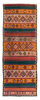 Antikk kilim Teppe 370x145cm