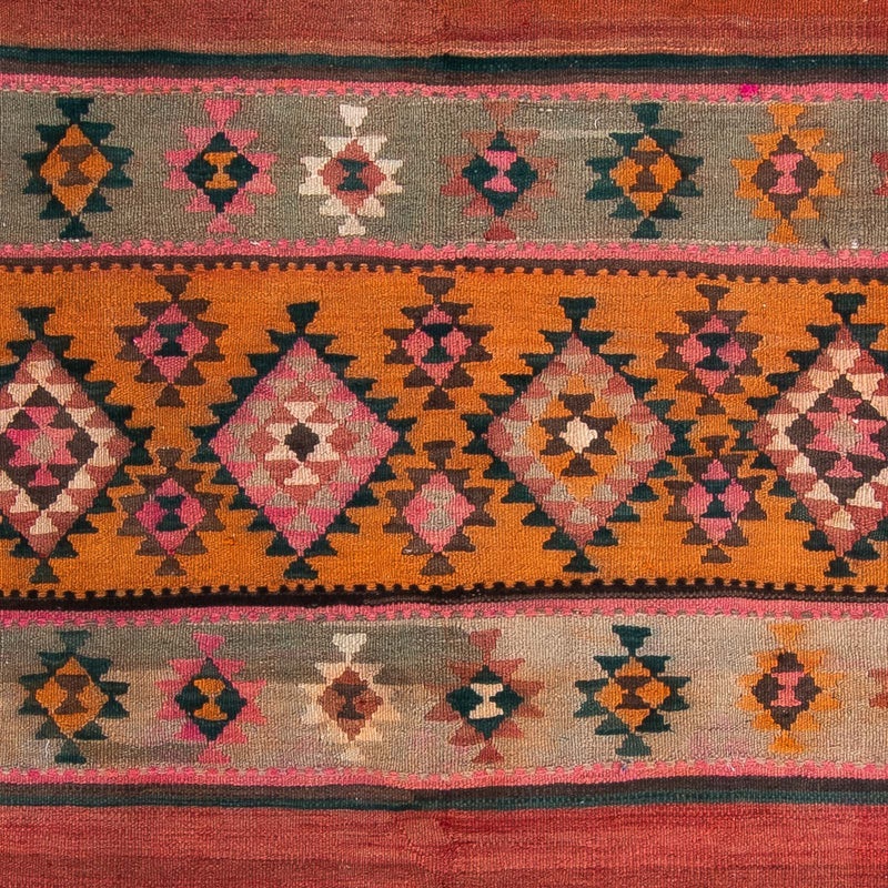 Antikk kilim Teppe 370x145cm