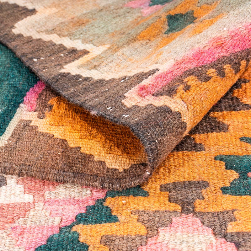 Antikk kilim Teppe 370x145cm
