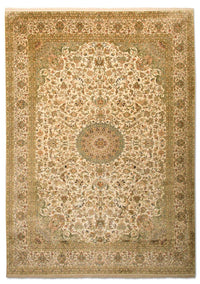 Silketeppe - Kashmir silke - 314 x 213 cm - beige – product image