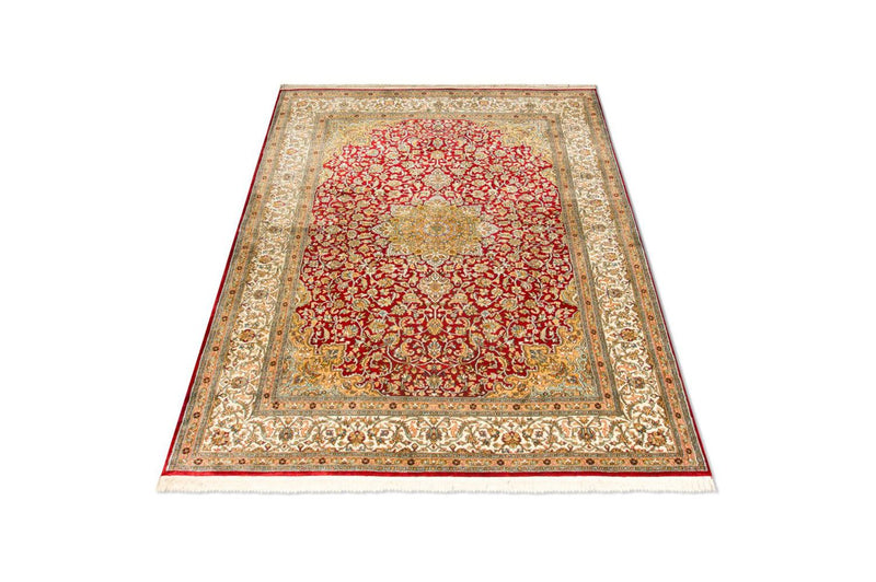 Kashmir silke Teppe 216x153cm - Orientalsk teppe