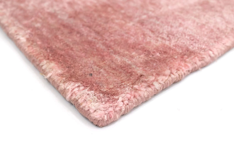 Viskose teppe square  - 35 x 35 cm - rosa