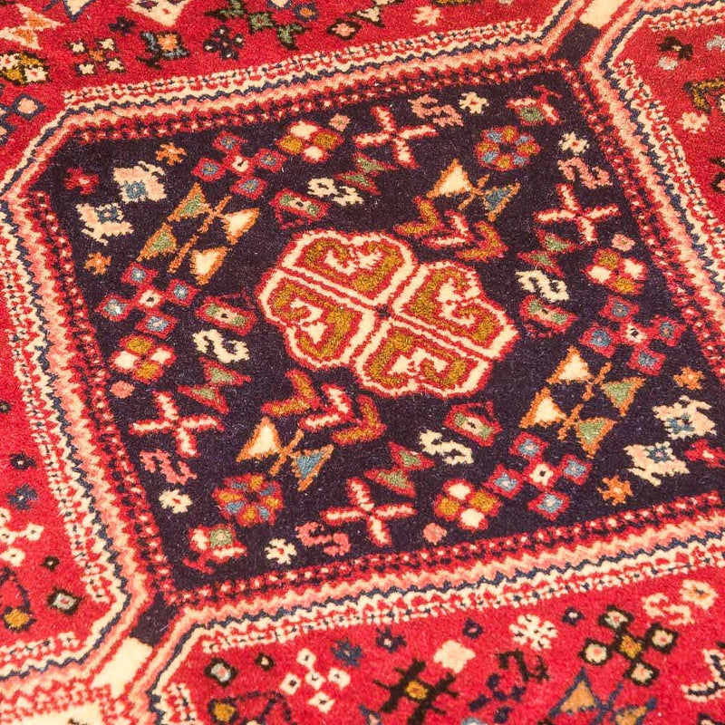Løper Persisk teppe - Nomadisk - 278 x 92 cm - rød