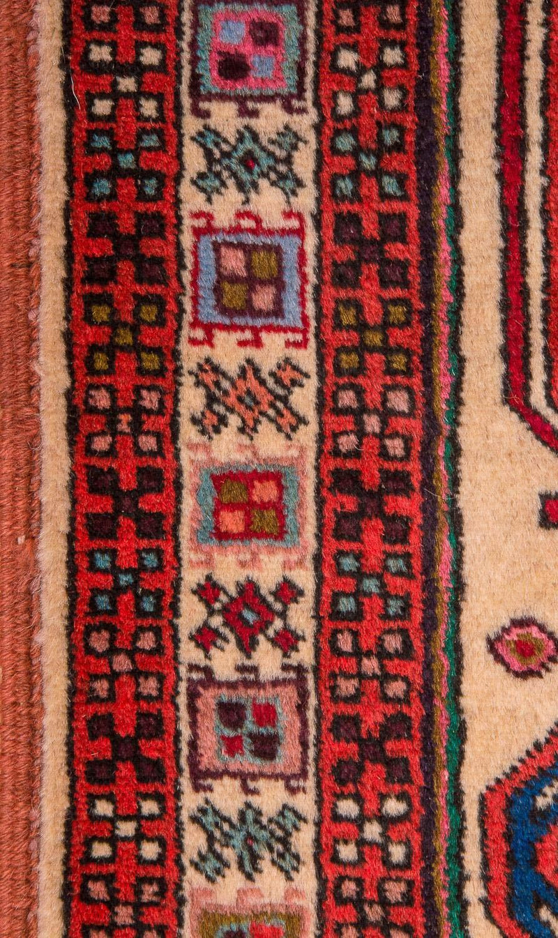 Løper Persisk teppe - Nomadisk - 296 x 75 cm - beige