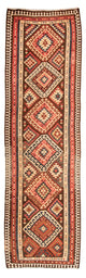 Antikk kilim Teppe 402x135cm