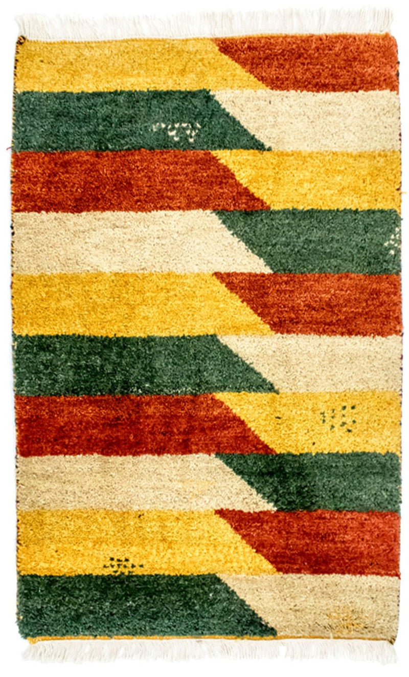 Indo Gabbeh Teppe 90x60cm - Ullteppe