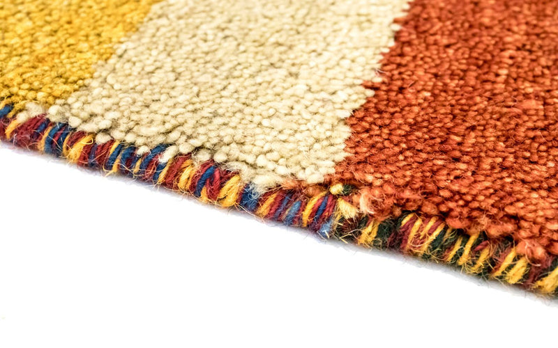 Indo Gabbeh Teppe 90x60cm - Ullteppe