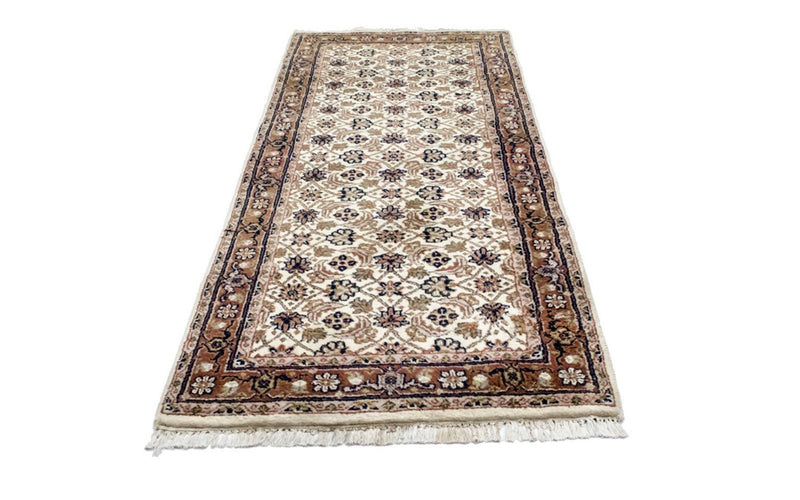 Løper Orientalsk teppe - 192 x 75 cm - beige