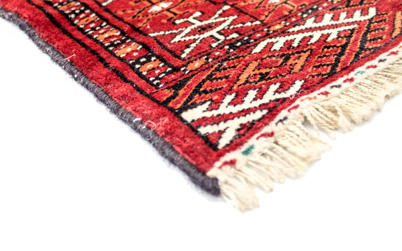 Turkaman teppe - 124 x 100 cm - turkis