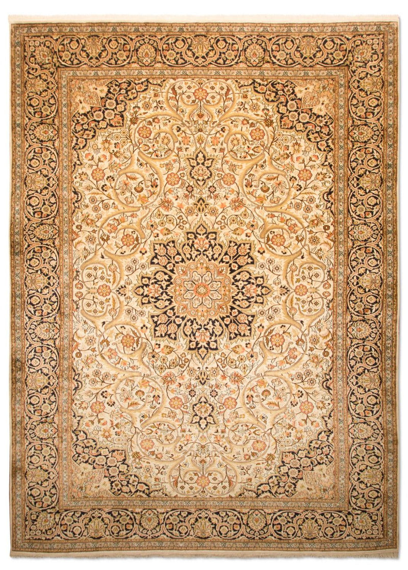 Kashmir silke Teppe 342x234cm - Orientalsk teppe