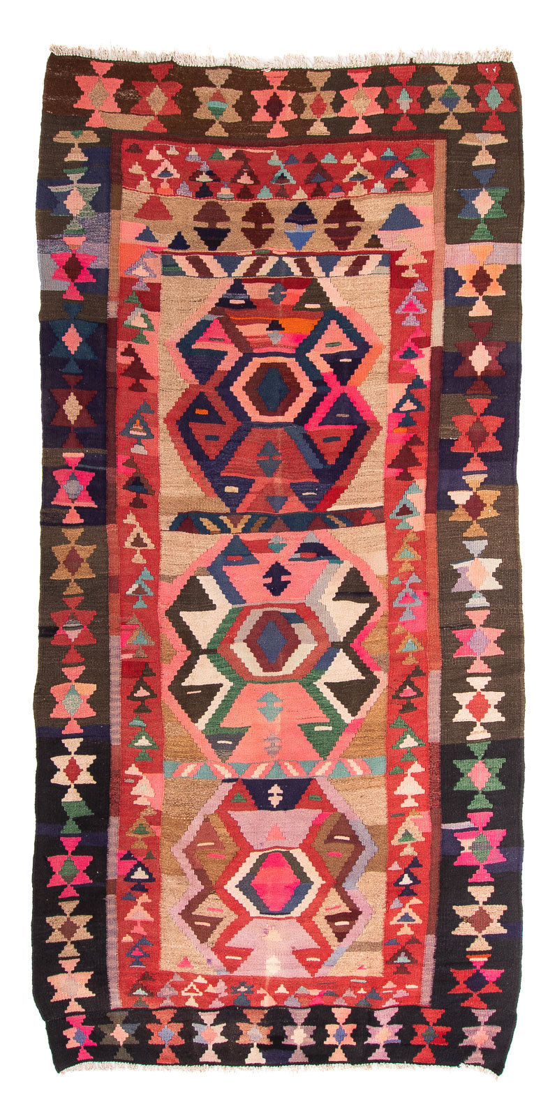Antikk kilim Teppe 150x300cm