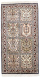 Kashmir silke Teppe 65x124cm - Orientalsk teppe