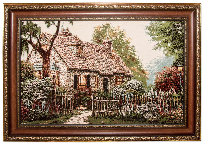 Bild-Teppich 85x60cm - Orientteppich