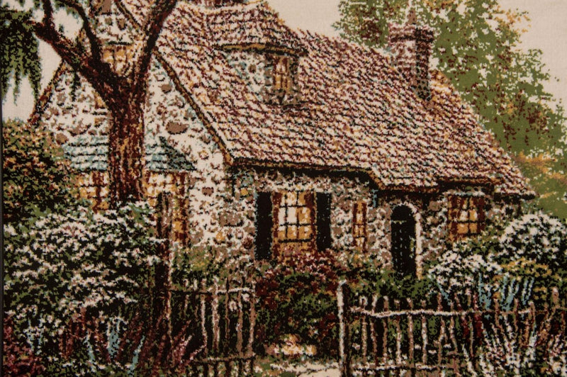 Bild-Teppich 85x60cm - Orientteppich