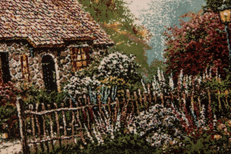 Bild-Teppich 85x60cm - Orientteppich