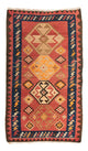 Antikk kilim Teppe 110x200cm