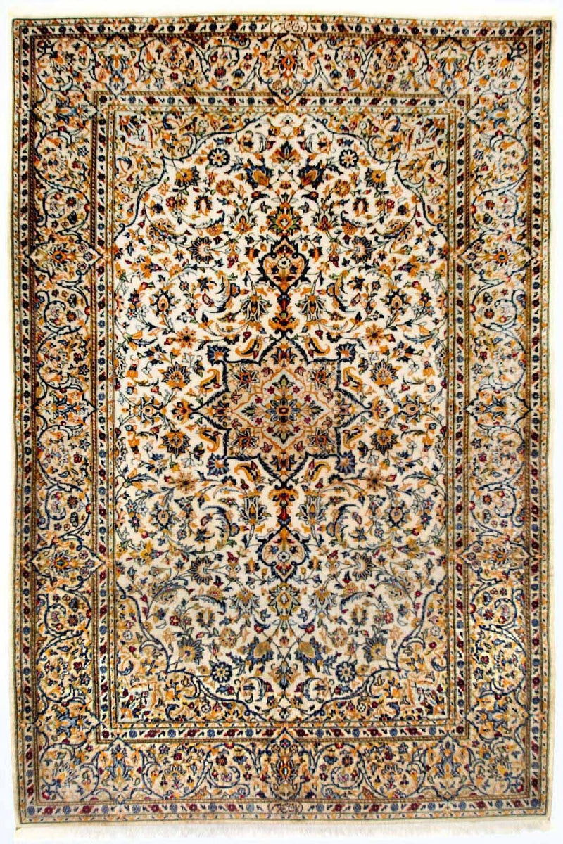 Kashan Teppe 222x139cm - Persisk teppe
